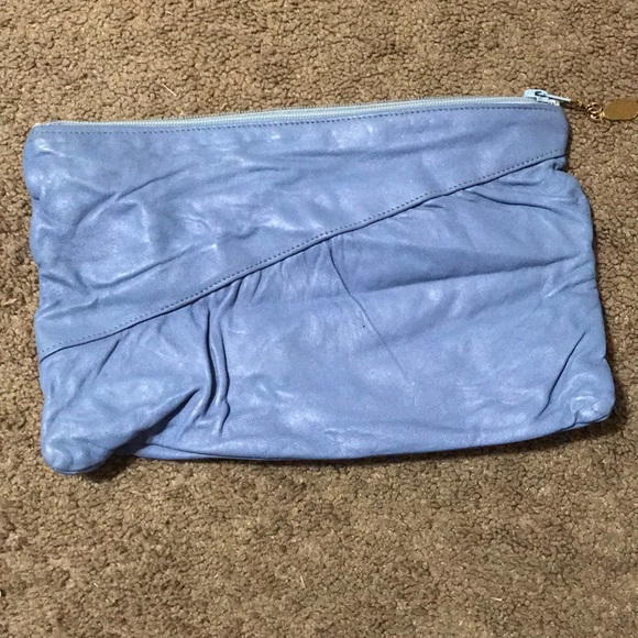 EUC VINTAGE SOFT GENUINE SOFT LEATHER CLUTCH - Picture 1 of 7